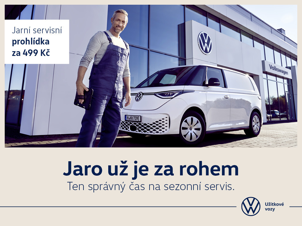 Jarní kontrola vozu Volkswagen