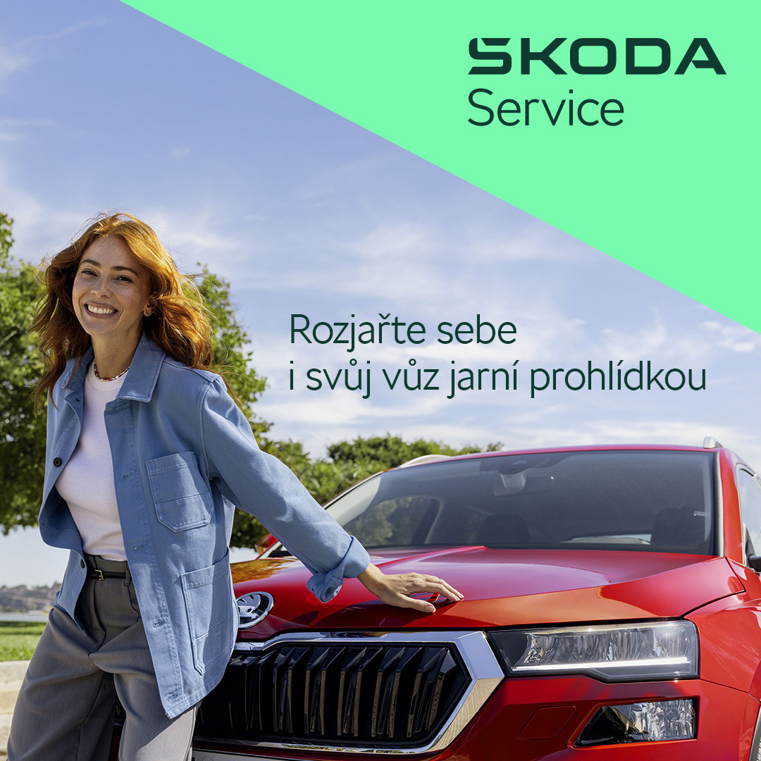 Připravte svůj vůz Škoda na novou jarní sezónu